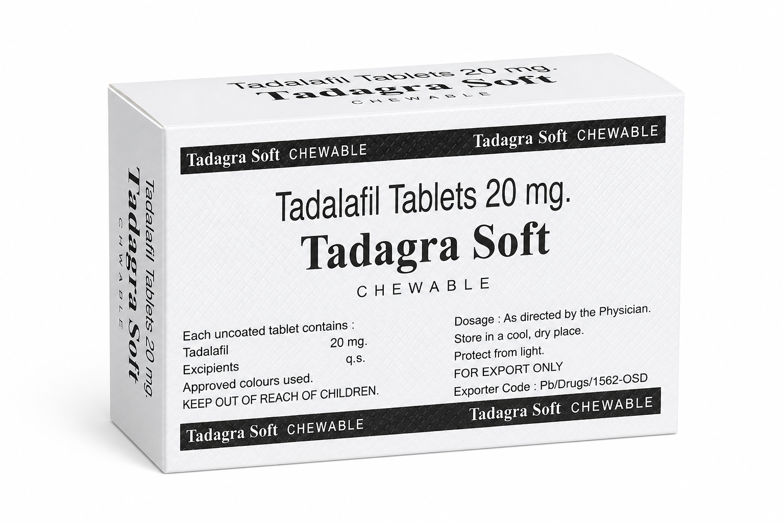 Tadagra  Soft Chewable 20 mg